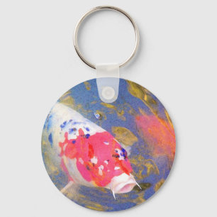 nieuwsgierig Koi Sleutelhanger