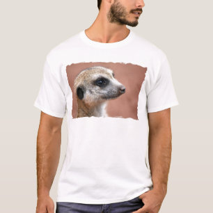 Nieuwsgierig Meerkat Mannen T-Shirt