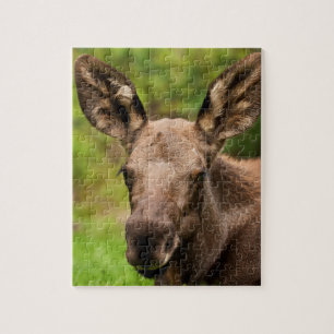 nieuwsgierig Moose Legpuzzel