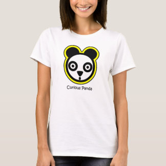 Nieuwsgierig Panda T-shirt