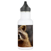 nieuwsgierig Raccoon Waterfles (Rechts)