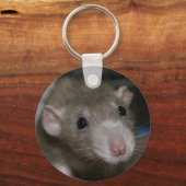 nieuwsgierig sleutelhanger (Voorkant)