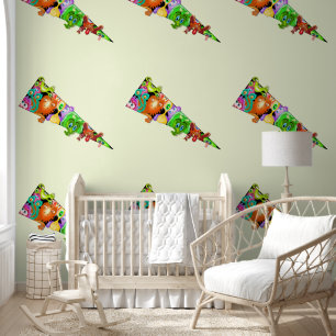 Nieuwsgierige aliens grappig behang