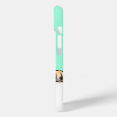 nieuwsgierige hond Case-Mate iPhone case (Achterkant / Links)