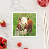 Nieuwsgierige Koe 4Ricky Servetten (Insitu)