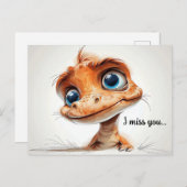 Nieuwsgierige Ogen Briefkaart (Voorkant / Achterkant)