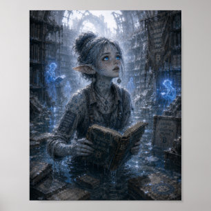 Nieuwsgierigheid / Archivaris / Overstroomd Archie Poster