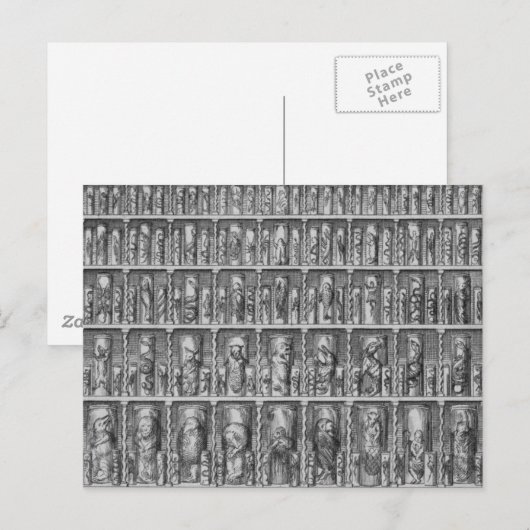 nieuwsgierigheid briefkaart (Voorkant / Achterkant)