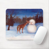 nieuwsgierigheid muismat (Met muis)