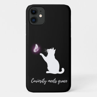 Nieuwsgierigheid ontmoet gratie iPhone 11 hoesje