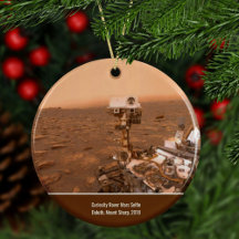 Nieuwsgierigheid Rover Mars Mount Sharp Selfie Ker