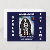 NIEUWSHOND BRIEFKAART (Voorkant / Achterkant)