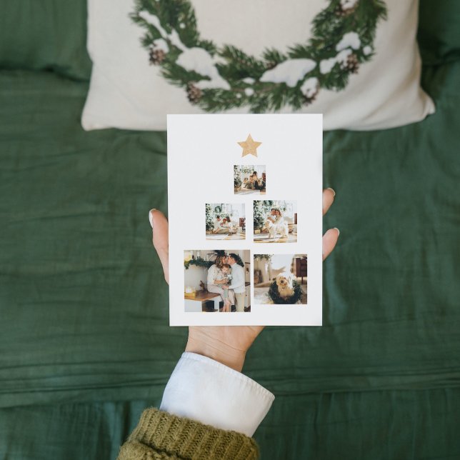 Nieuwskerstfoto met ster (Creator heeft geüpload)