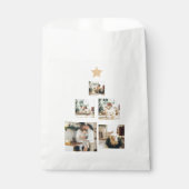 Nieuwskerstfoto met ster bedankzakje (Voorkant)