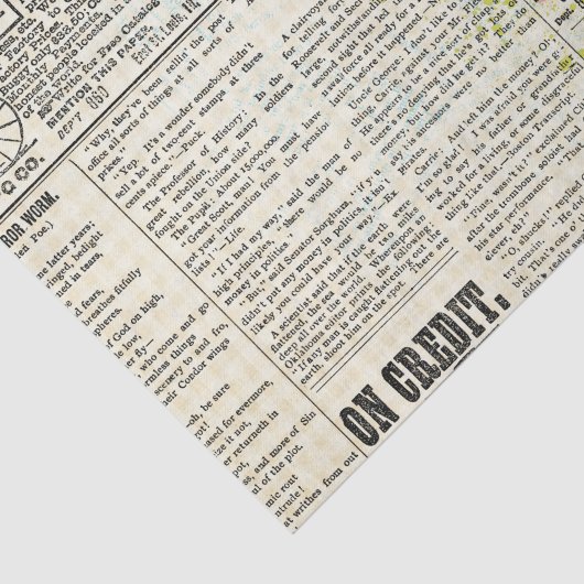  nieuwspapier, 10x15-deklaagpapier tissuepapier (Detail)