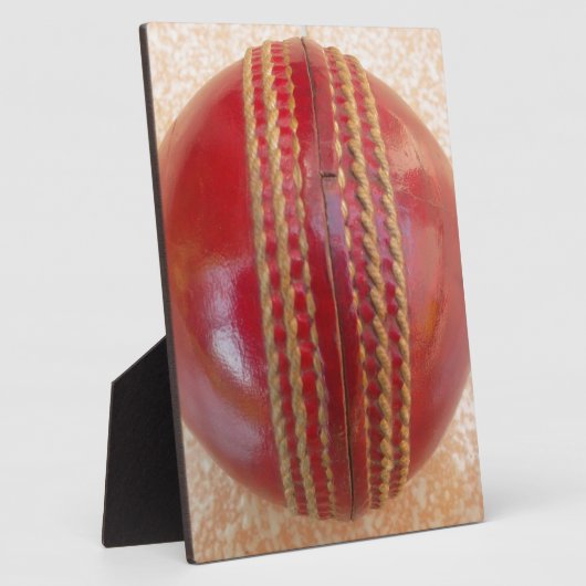 Nieuwste cricket Red Ball Fotoplaat (Zijkant)