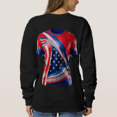 Nieuwste Design Vrouwen Basic Sweatshirt (Achterkant)