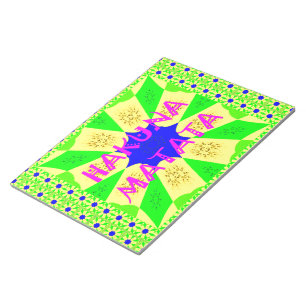 Nieuwste Hakuna Matata: prachtig wonderbaarlijk de Notitieblok