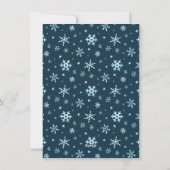 Nieuwste kerstfeestdag feestdagenkaart (Achterkant)