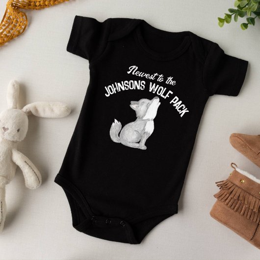 Nieuwste naar de wolf pack baby geschenken romper