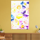 nieuwste stijlvolle limonade exotisch design canvas afdruk (Insitu (Woonkamer))