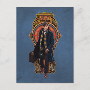 NIEUWT SCAMANDER™ Walking Art-NIEUW-paneel Briefkaart
