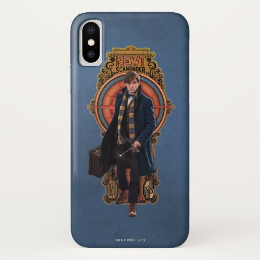 NIEUWT SCAMANDER™ Walking Art-NIEUW-paneel Case-Mate iPhone Case (Achterkant)