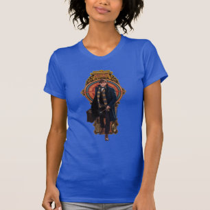 NIEUWT SCAMANDER™ Walking Art-NIEUW-paneel T-shirt