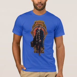 NIEUWT SCAMANDER™ Walking Art-NIEUW-paneel T-shirt
