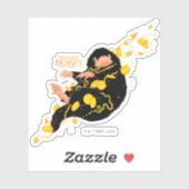 Niffler met goud sticker (Vel)