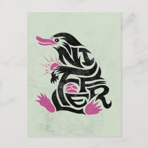 NIFFLER™ Typografie Briefkaart