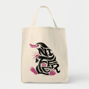 NIFFLER™ Typografie Grafisch Tote Bag