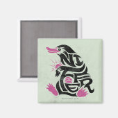 NIFFLER™ Typografie Magneet (Voorkant / Achterkant)