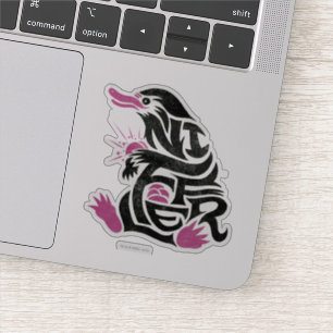 NIFFLER™ Typografie Sticker