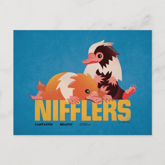 Nifflers  afbeelding briefkaart (Voorkant)
