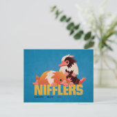Nifflers  afbeelding briefkaart (Staand voorkant)