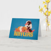 Nifflers  afbeelding kaart (Gele Bloem)