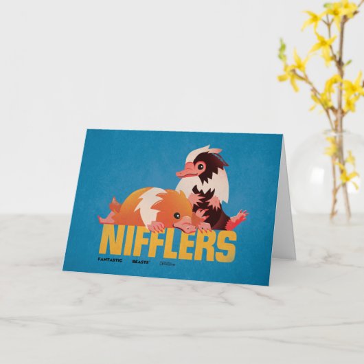 Nifflers afbeelding kaart (Gele Bloem)