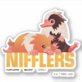 Nifflers  afbeelding sticker (Voorkant)