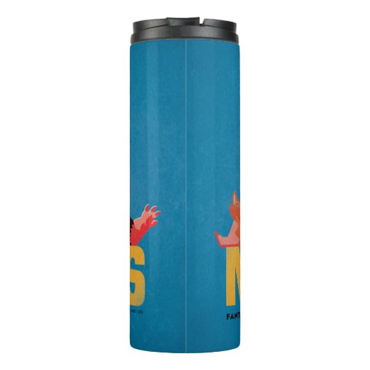 Nifflers  afbeelding thermosbeker (Achterkant)