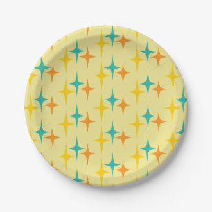 Nifty fifties - drievoudige starburst papier bord