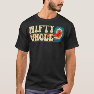 Nifty Uncle 70s Aesthetic Nostalgia 1970's Retro U T-shirt