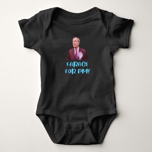 Nigel Farage voor PM - Brexit Romper (Voorkant)