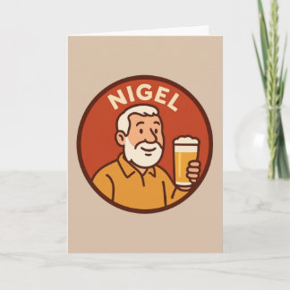 Nigel Greetings Card Kaart