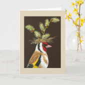 Nigel la carte de voeux (Fleur jaune)