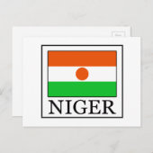 Niger Briefkaart (Voorkant / Achterkant)