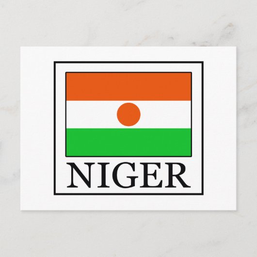 Niger Briefkaart (Voorkant)