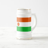 Niger Flag Bierpul (Voorkant rechts)