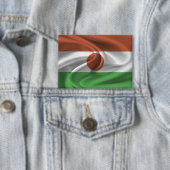 Niger Flag Button (Insitu)