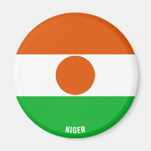 Niger Flag Charming Patriotic Magneet